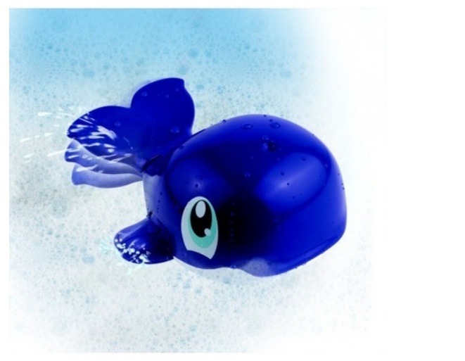 Игрушка для купания "Водоплавающие", синий кит