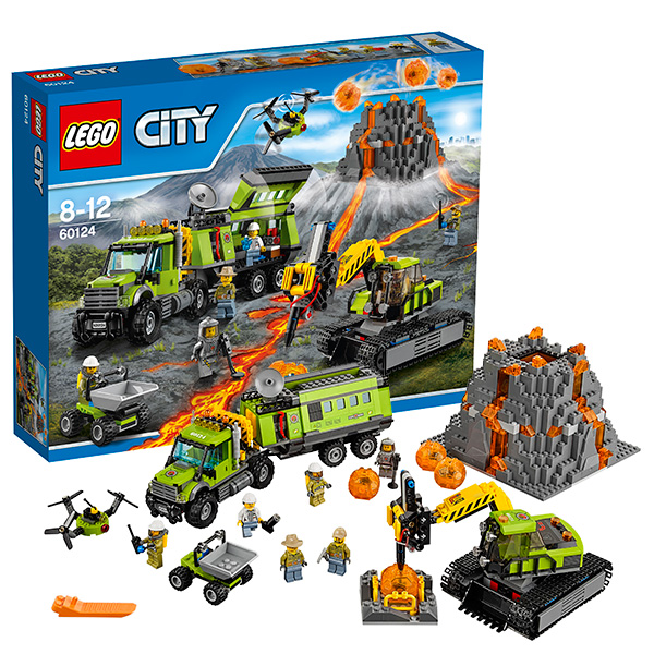 Конструктор LEGO City База исследователей вулканов