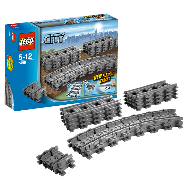 Конструктор LEGO City Гибкие пути