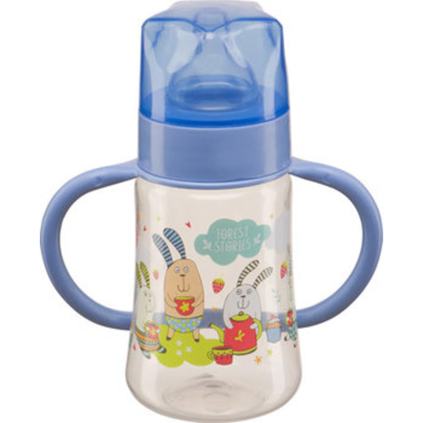 Бутылочка Happy Baby с широким горлышком Baby Bottle 250 мл Cиреневая