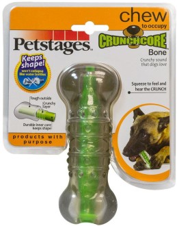 Petstages игрушка для собак "Хрустящая косточка" резиновая 12 см средняя